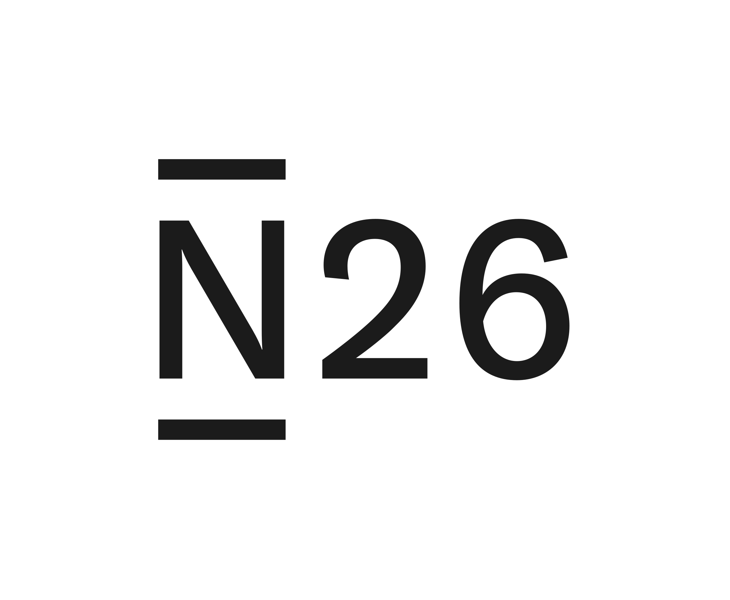 N26 Logo logo